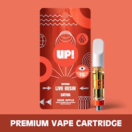 Sour Apple (Sativa) Live Resin Cartridge 1g