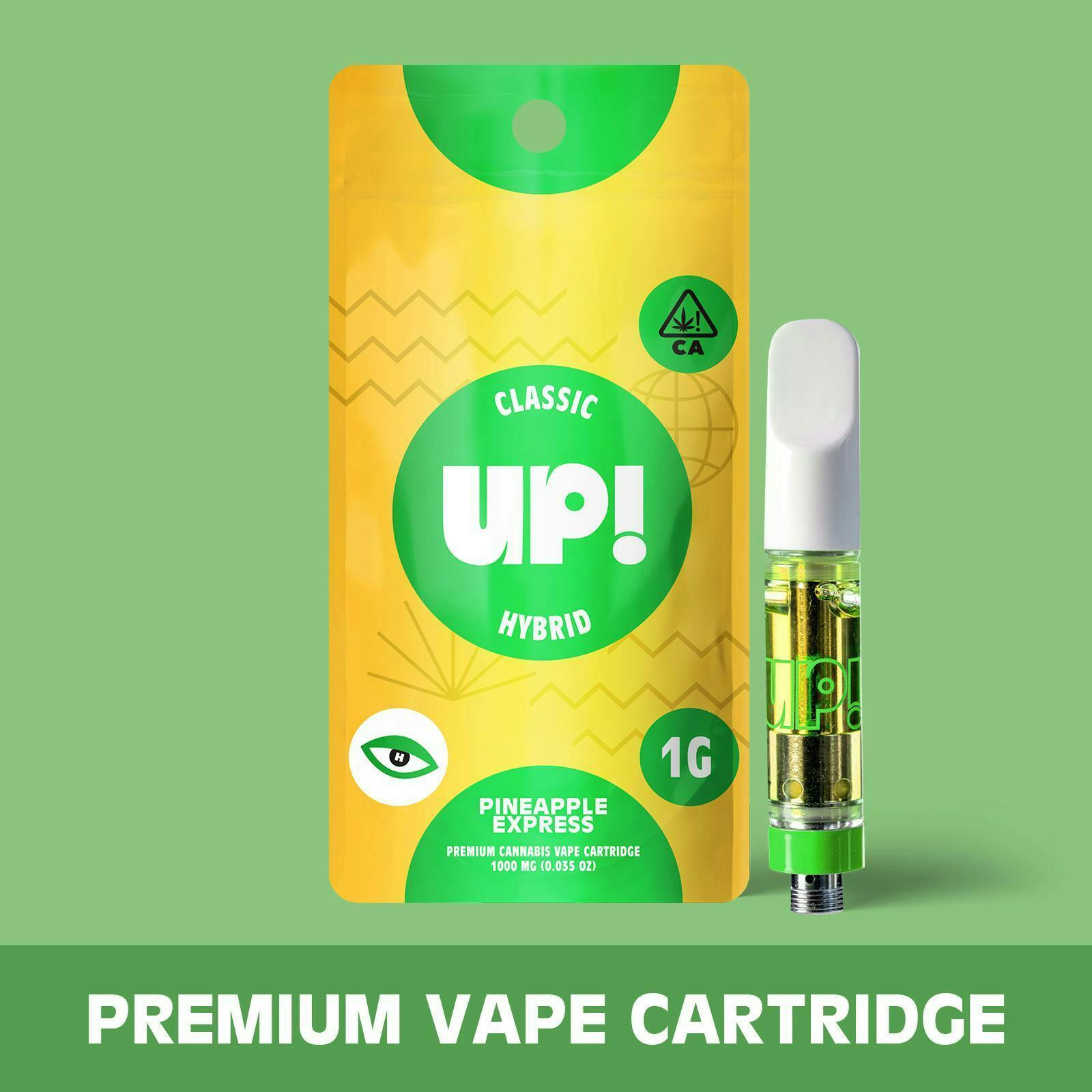 Pineapple Express (Hybrid) Classic Cartridge 1g - UP!