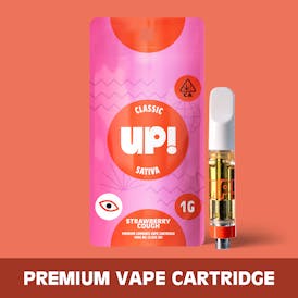 Strawberry Cough (Sativa) Classic Cartridge 1g