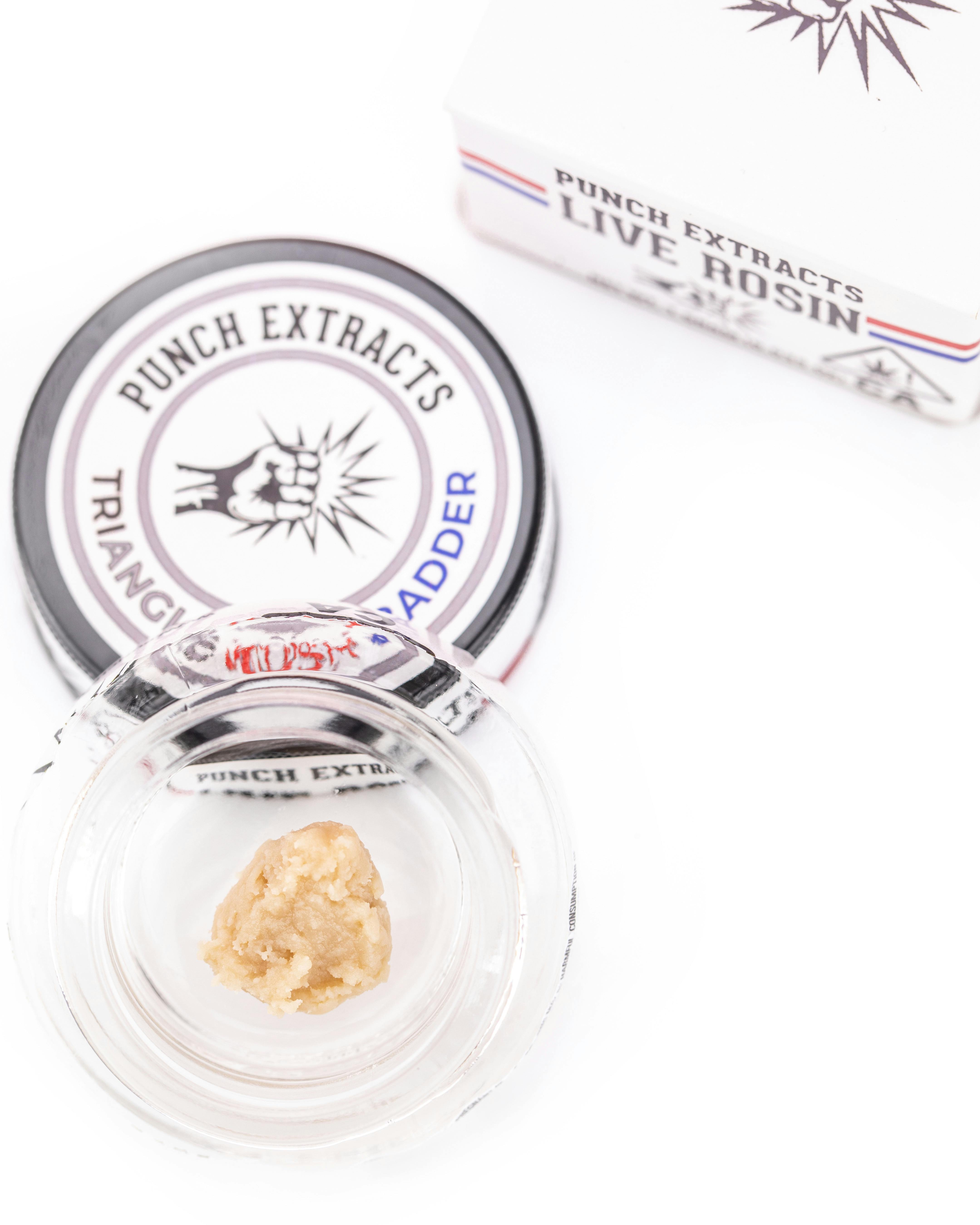 Punch - Live Rosin - Triangle Kush - Badder - Tier 4 - Punch Edibles ...