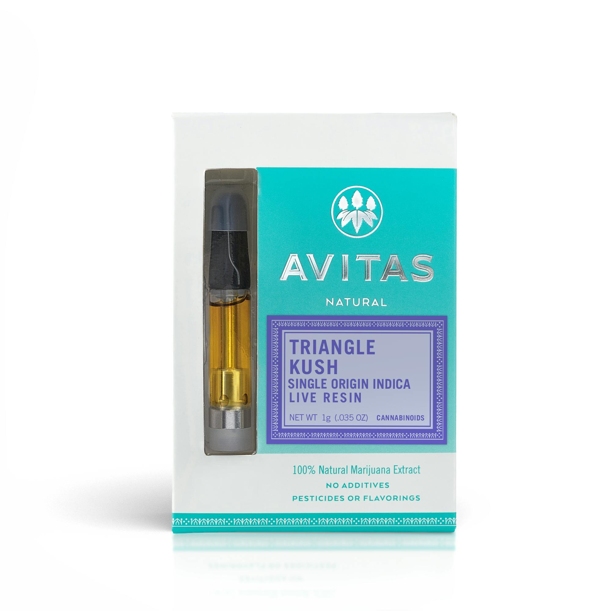 Triangle Kush Live Resin Cartridge 1g by Avitas