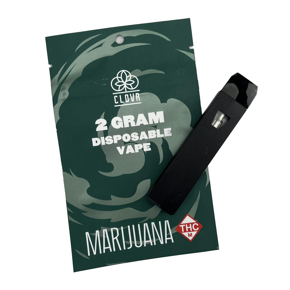 CLOVR - Disposable Vape Pen - 2 g - Distillate - Ice Cream Cake