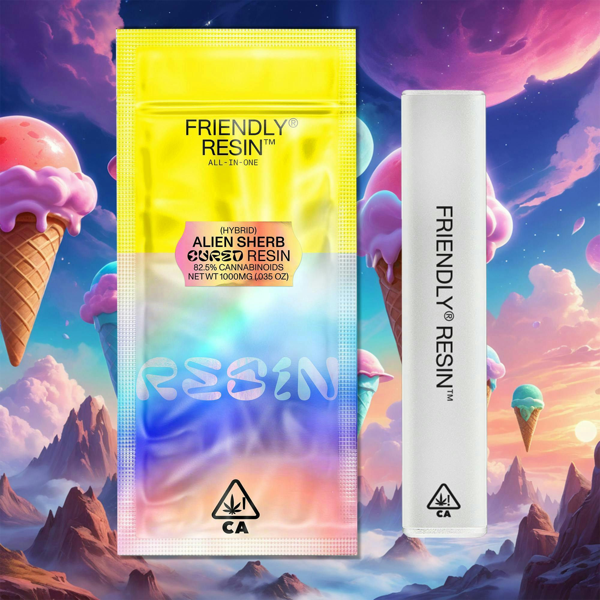Friendly Brand: Alien Sherb