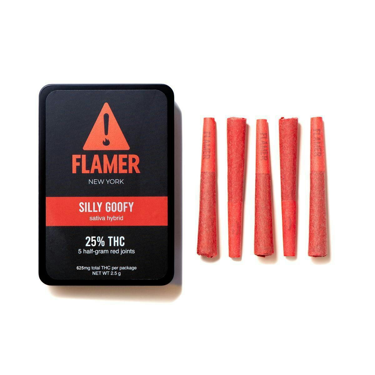 FLAMER | Silly Goofy | Mini Joints | 0.5g each | 5pk - The Emerald