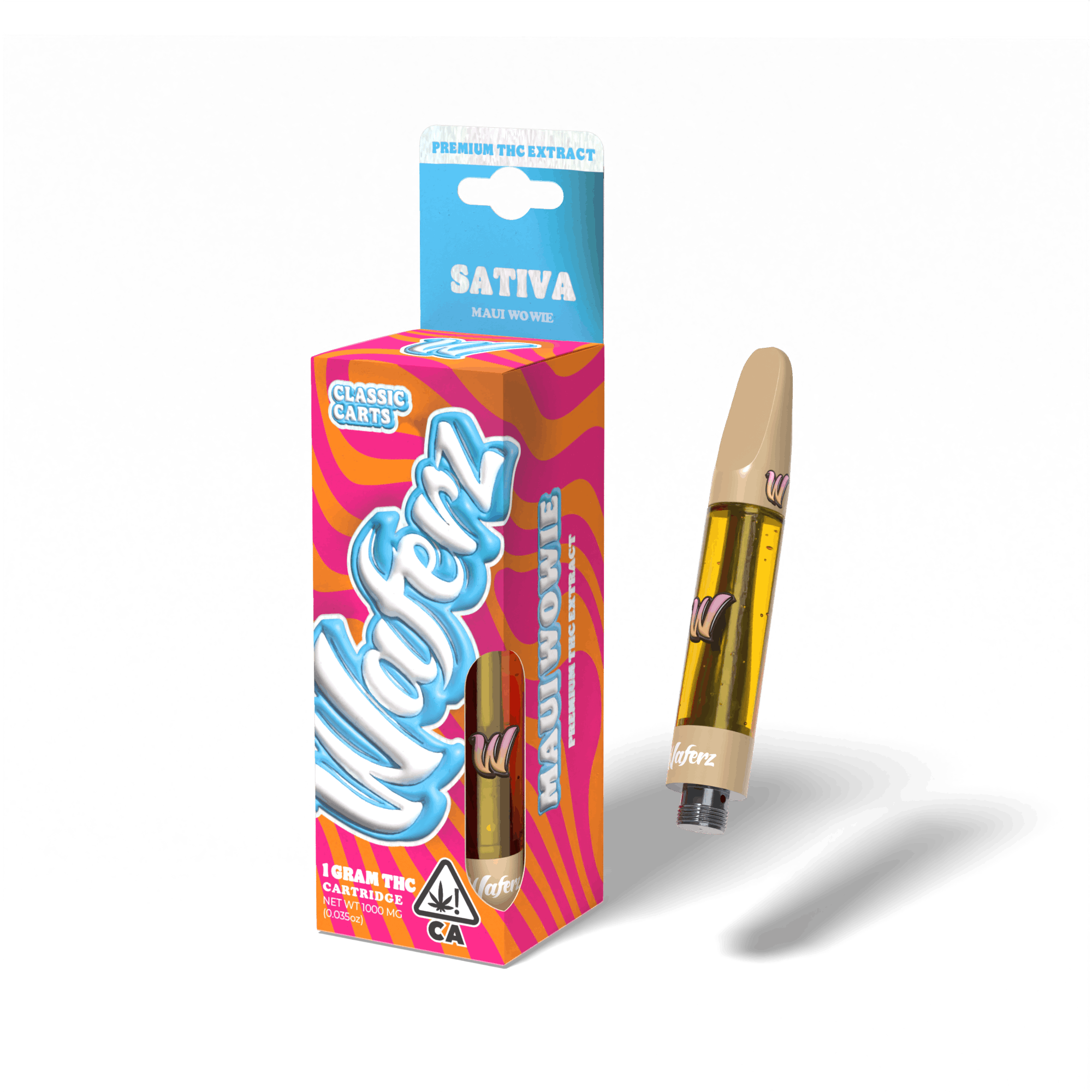 Waferz Classic Carts: Maui Wowie (1g) - Marvin's Mary J | Weedmaps