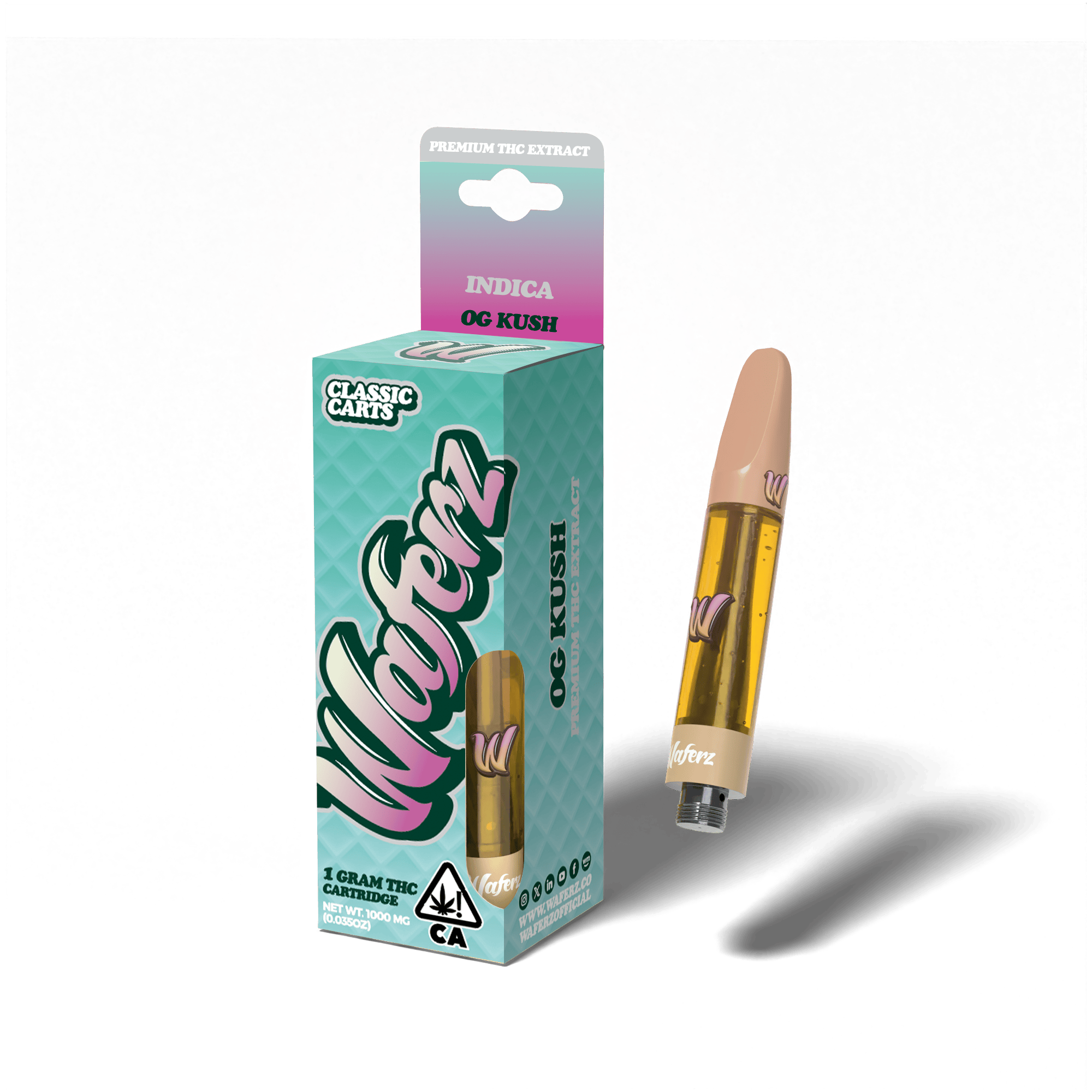 Waferz Classic Carts: OG Kush (1g)