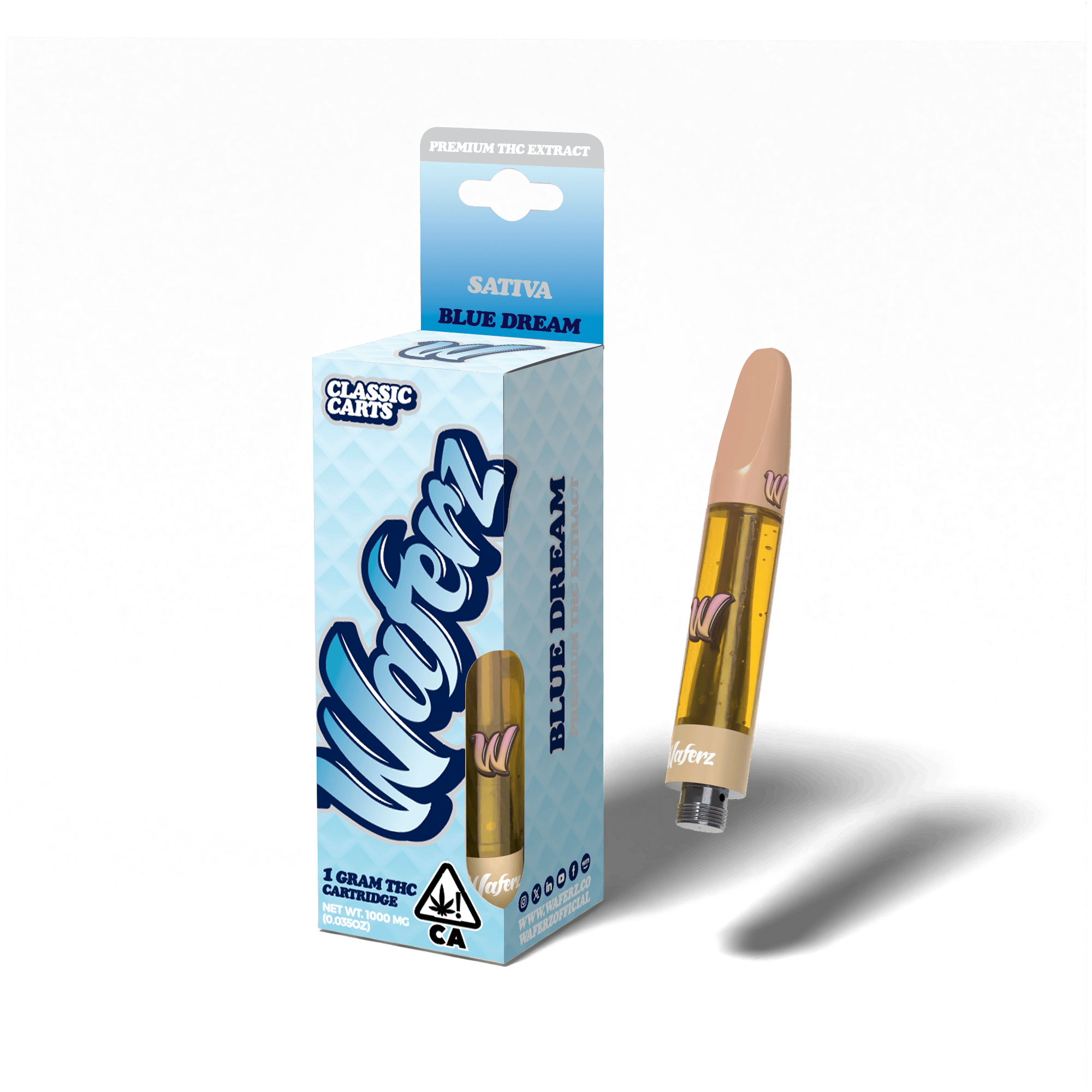 Waferz Classic Carts: Blue Dream (1g)