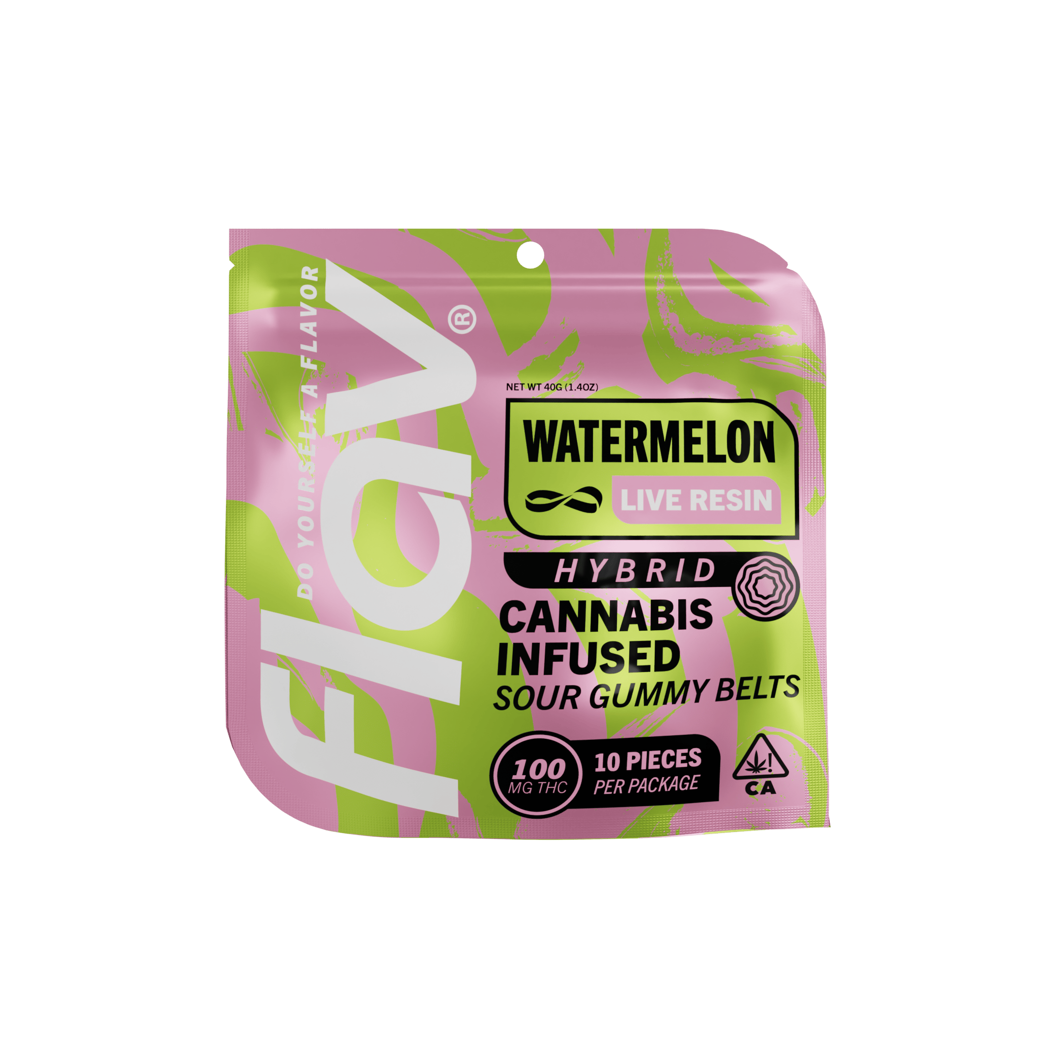 Candy - Belt - 100mg - Live Resin - Watermelon - Hybrid