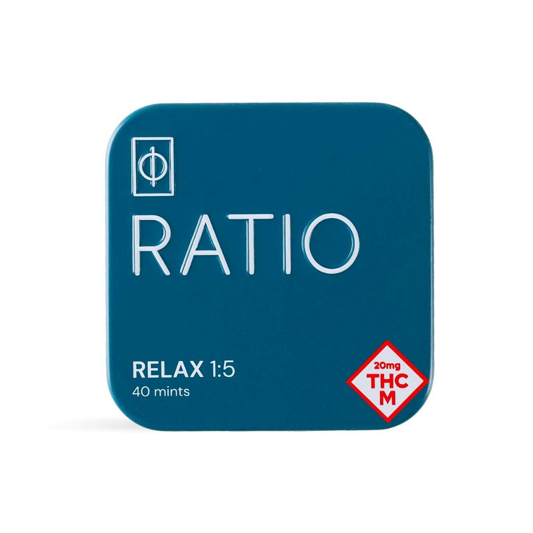 Relax 1:5 Microdose Mints by RATIO