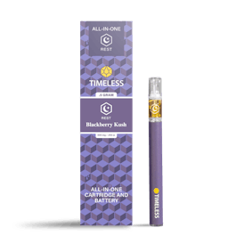 Timeless Blackberry Kush 500mg Vape Cartridge All-In-One (Rest)