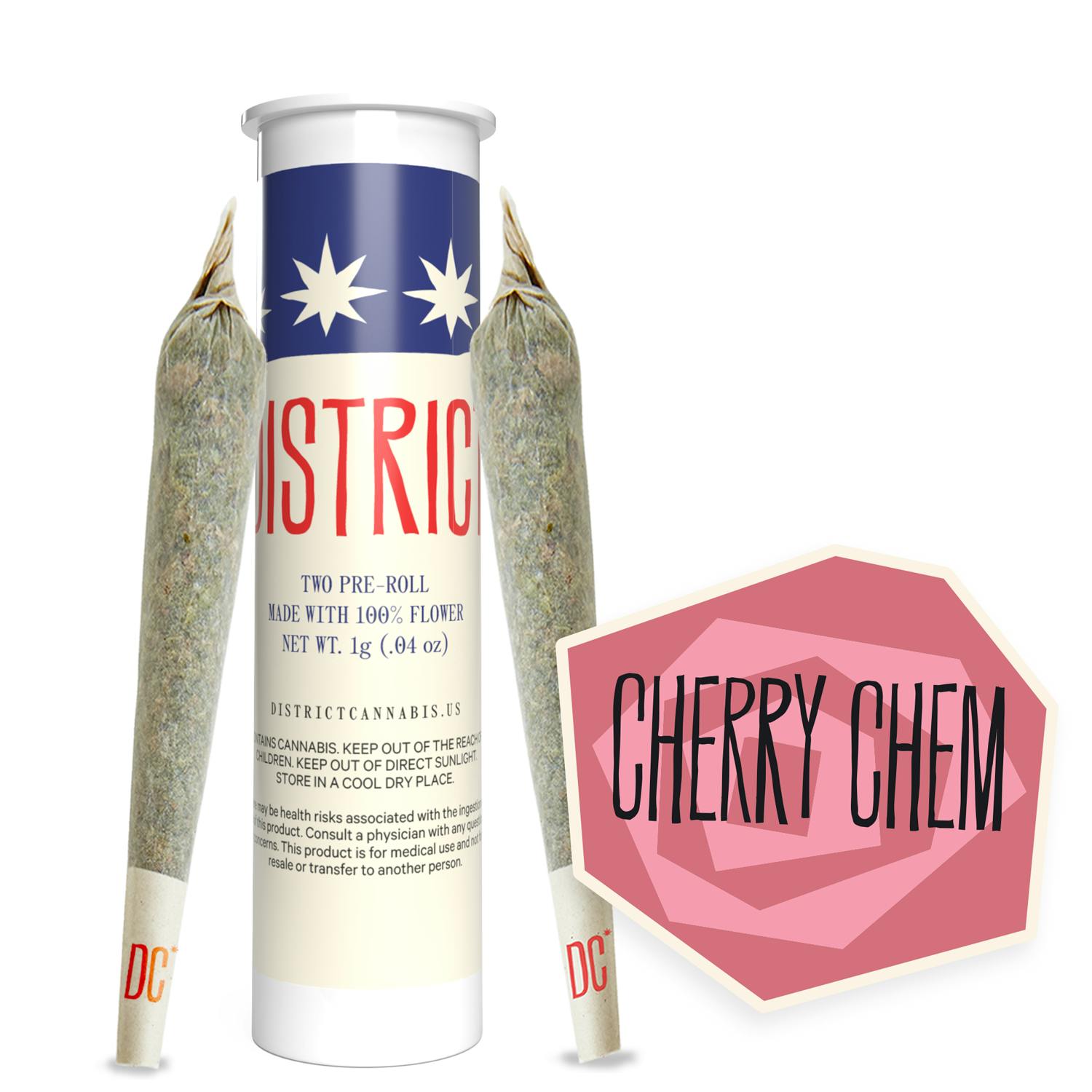 Cherry Chem Pre-Roll Pack 2ct