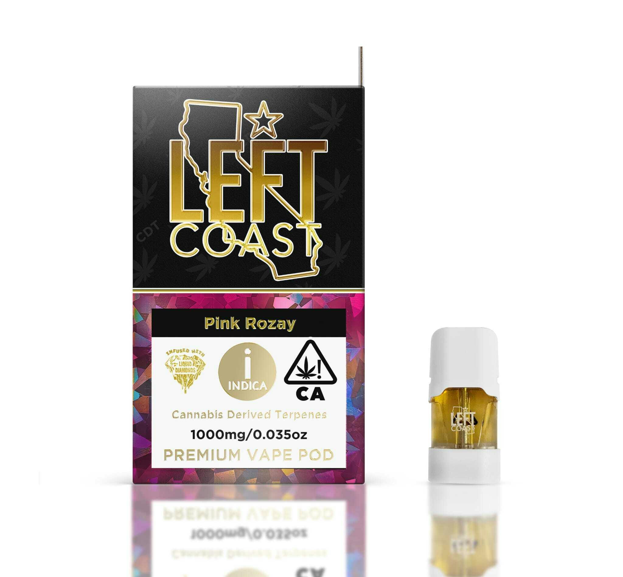 Pink Rozay - CDT Premium 1G Pod - LEFT COAST