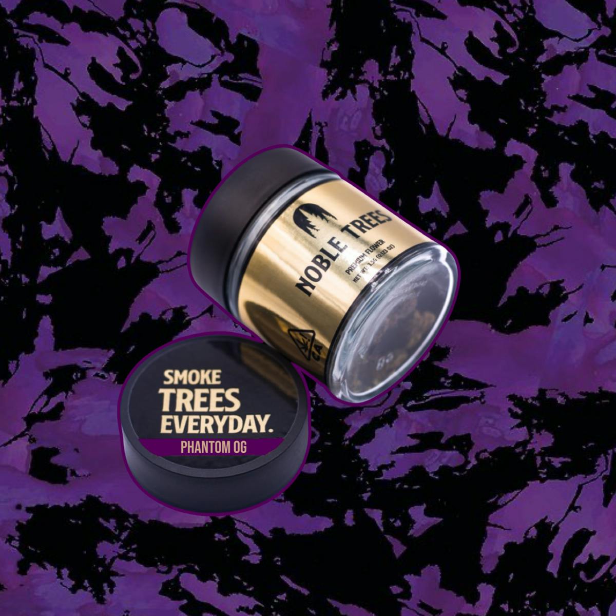 Phantom OG (Indica) Premium Indoor Flower 3.5g Noble Trees