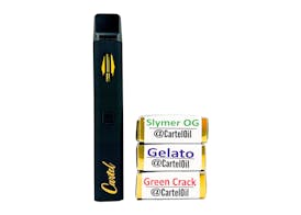 Cartel Oil Co | Disposable | Distillate | Indica | Gelato | 3g