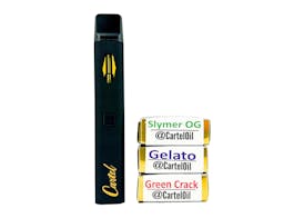 Cartel Oil Co | Disposable | Distillate | Indica | Grape Ape | 3g