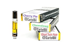 Cartel Oil Co | Cartridge | Distillate | Indica | King Louis XIII | 1g