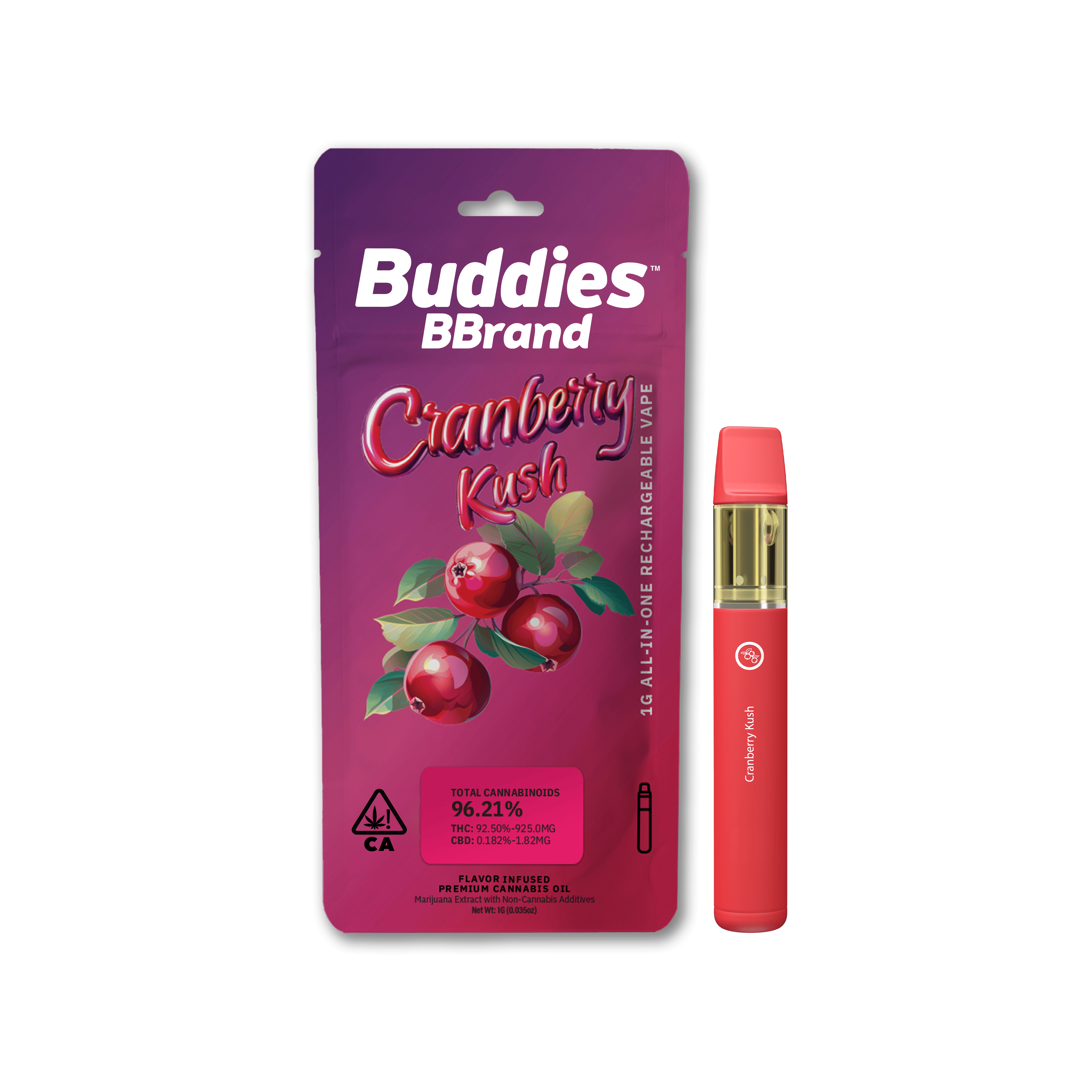 Buddies Brand — Cranberry Kush
