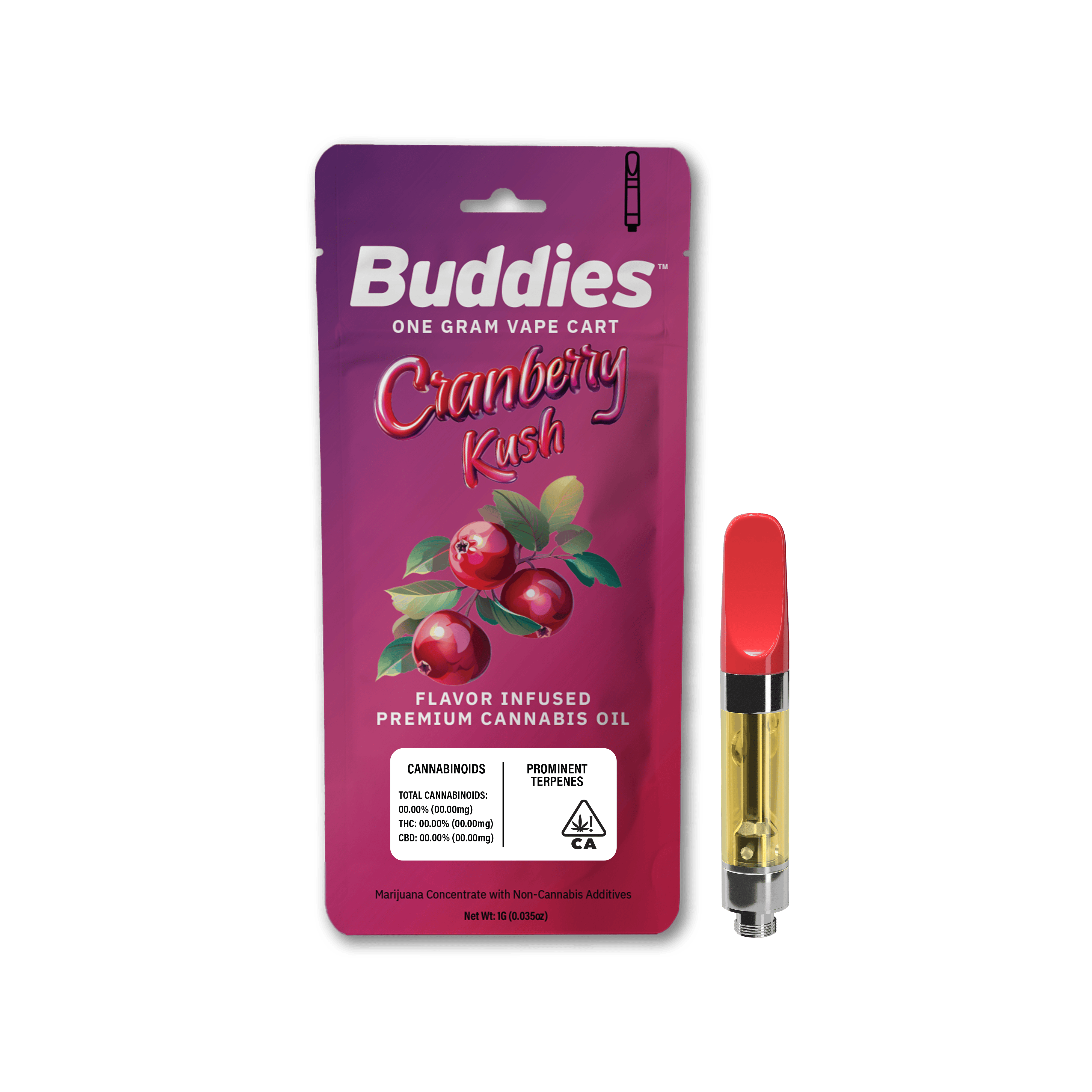 Buddies Brand: Cranberry Kush
