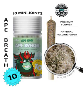 APE BREATH — 10 original mini joints (5g | 0.5g each)