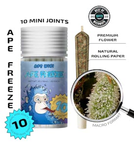Ape Freeze — 10 original mini joints (5g | 0.5g each)