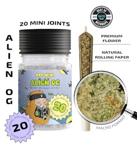 ALIEN OG — 20 original mini joints (10g | 0.5g each)
