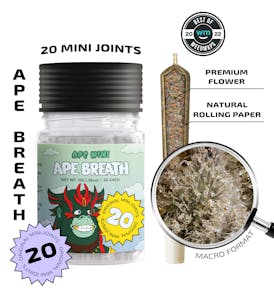 APE BREATH — 20 original mini joints (10g | 0.5g each)