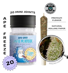 Ape Freeze — 20 original mini joints (10g | 0.5g each)
