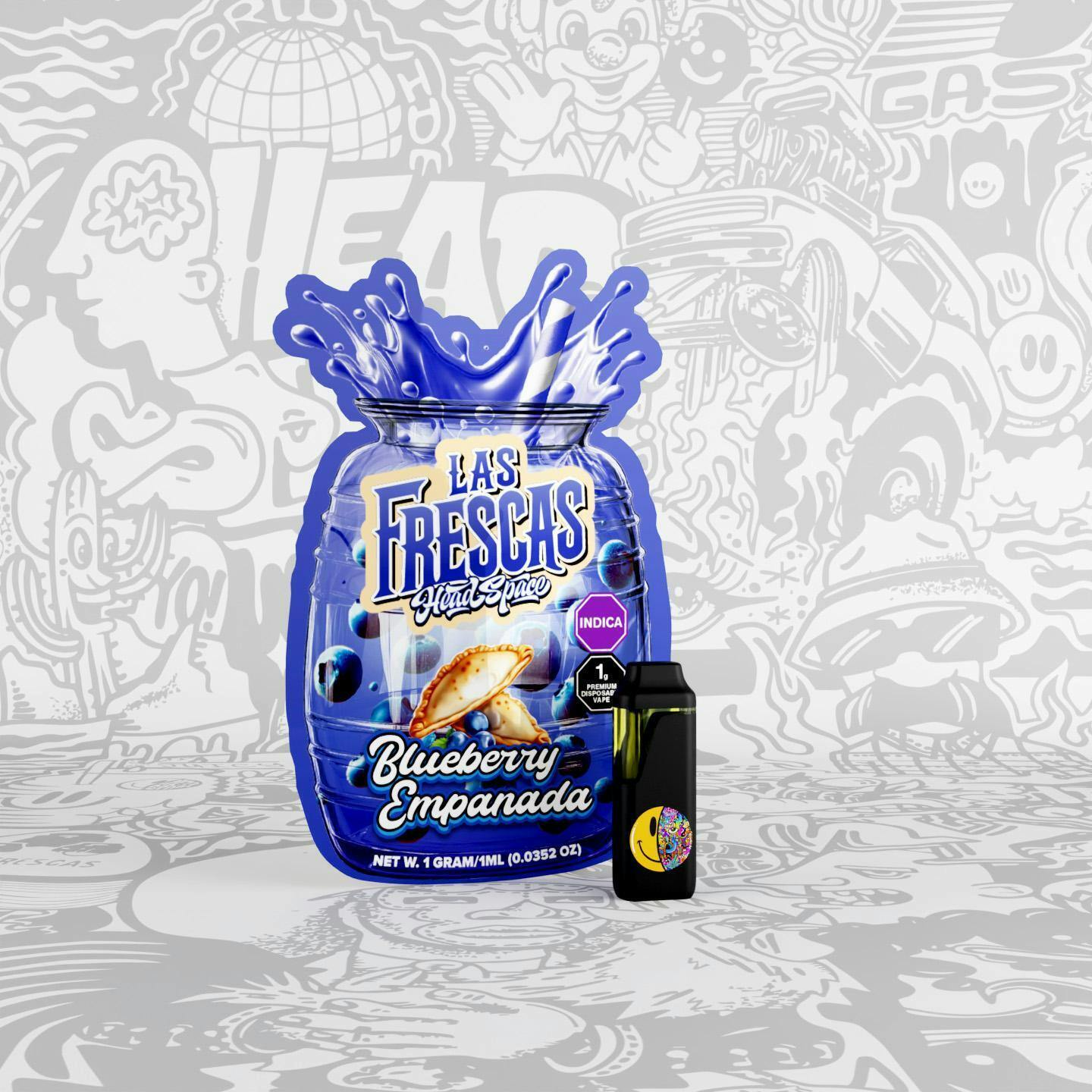 Las Frescas Blueberry Empanada