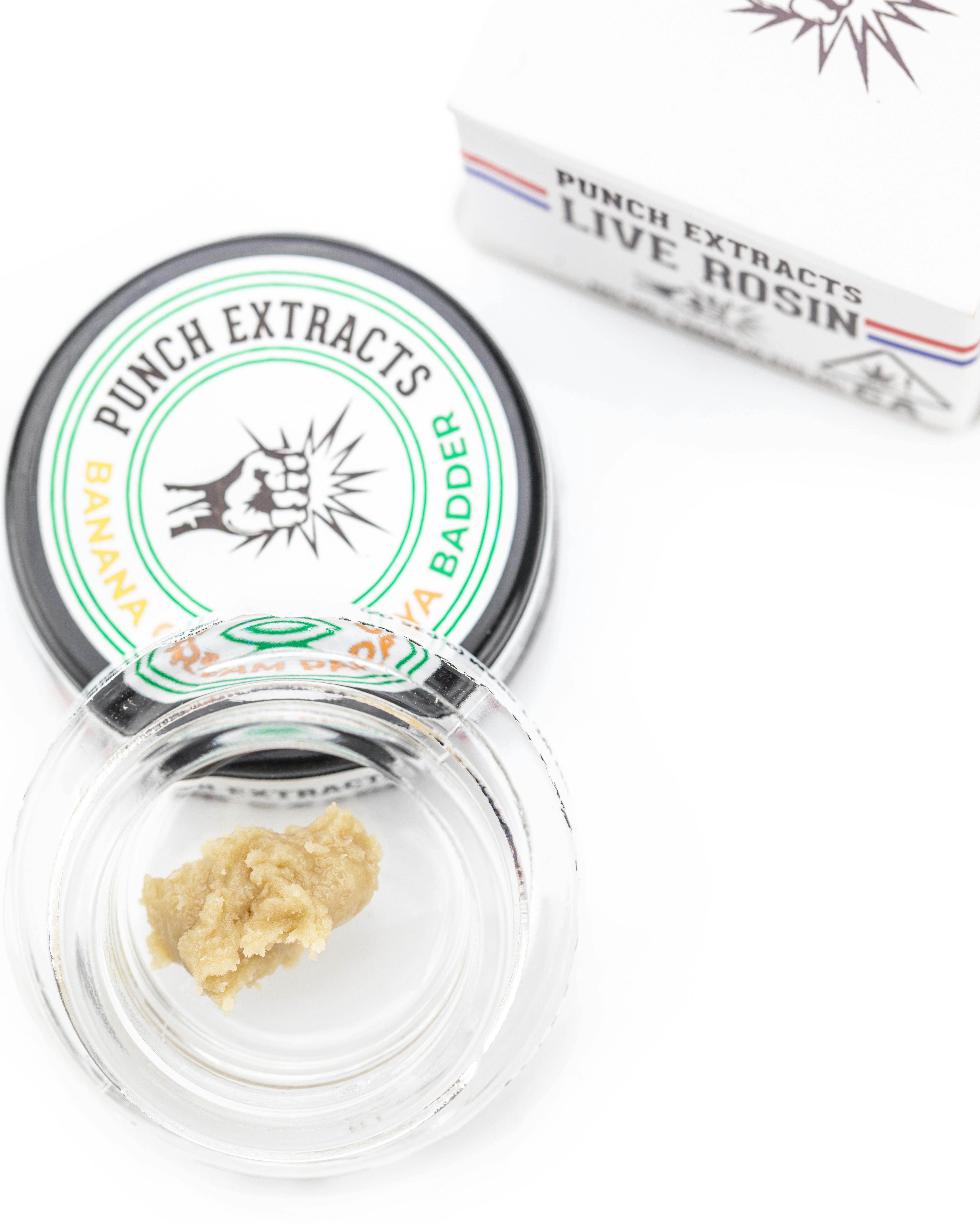 Punch - Live Rosin - Banana Cream Papaya - Badder - Tier 4 - Punch ...