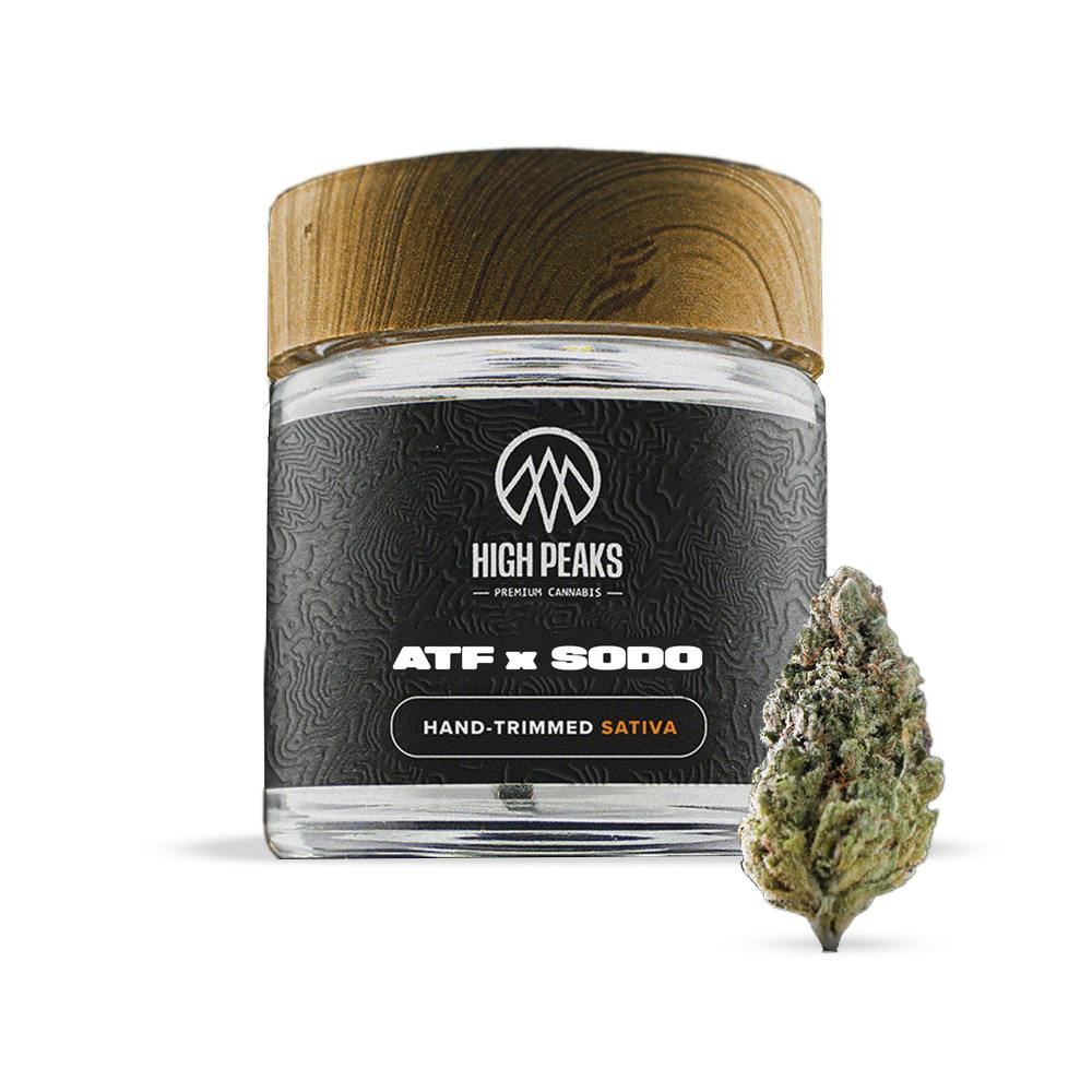 ATF x SODO: Hand-Trimmed Flower | Sativa | 3.5g by High Peaks