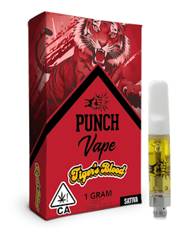 Punch - 510 Distillate Cart - Tiger's Blood (1g) (Sativa)
