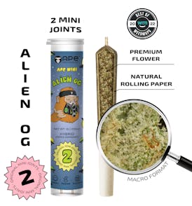 ALIEN OG — 2 original mini joints (1g | 0.5g each)