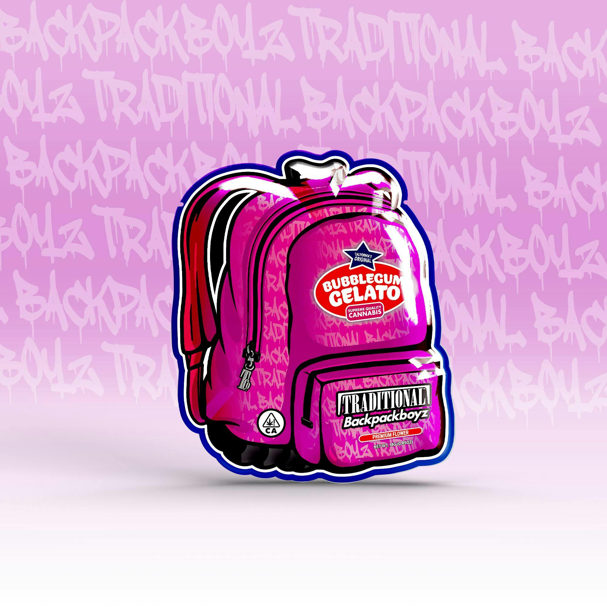 Traditional x Backpack Boyz - Bubblegum Gelato 14g - Traditional