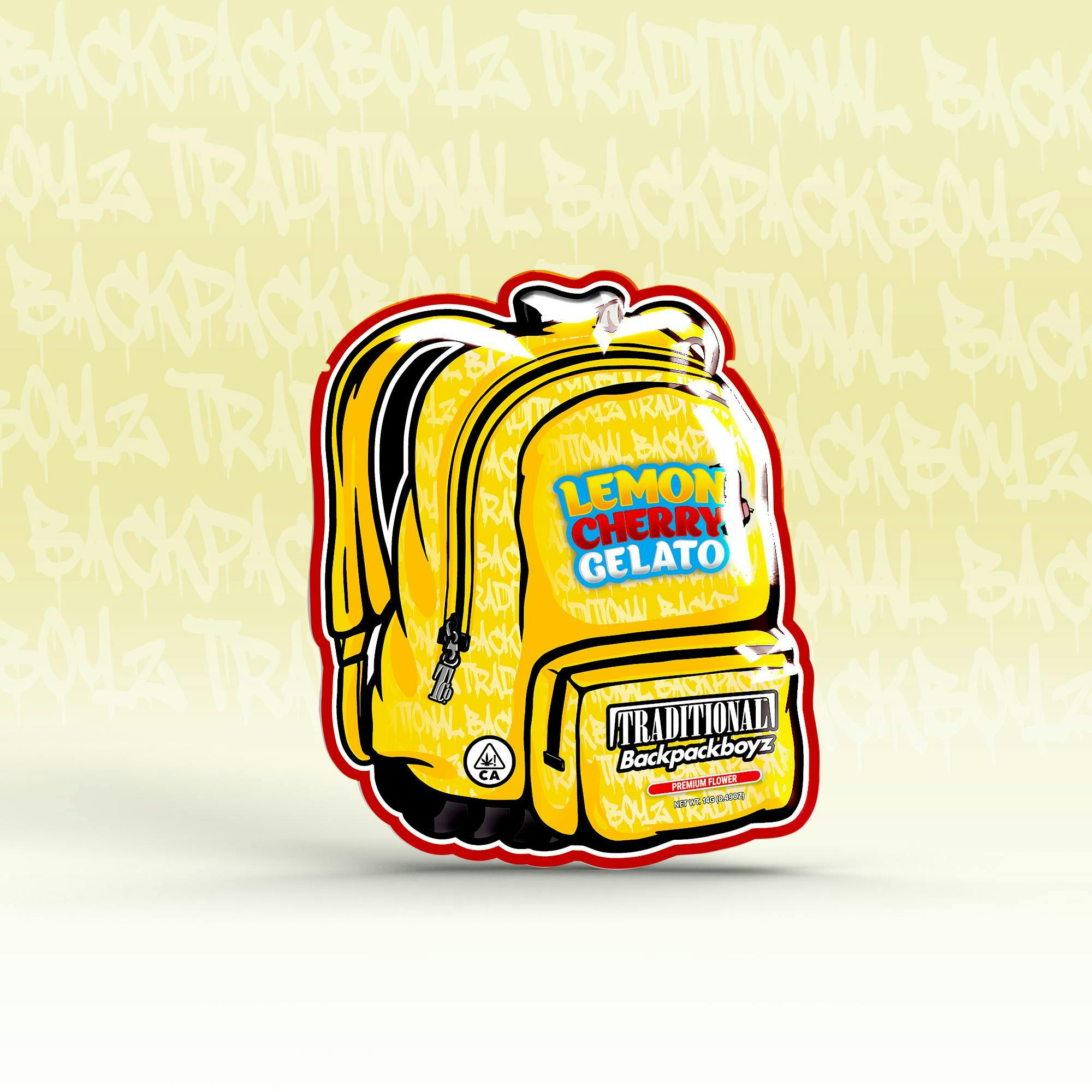 Traditional x Backpack Boyz - Lemon Cherry Gelato 14g - Traditional