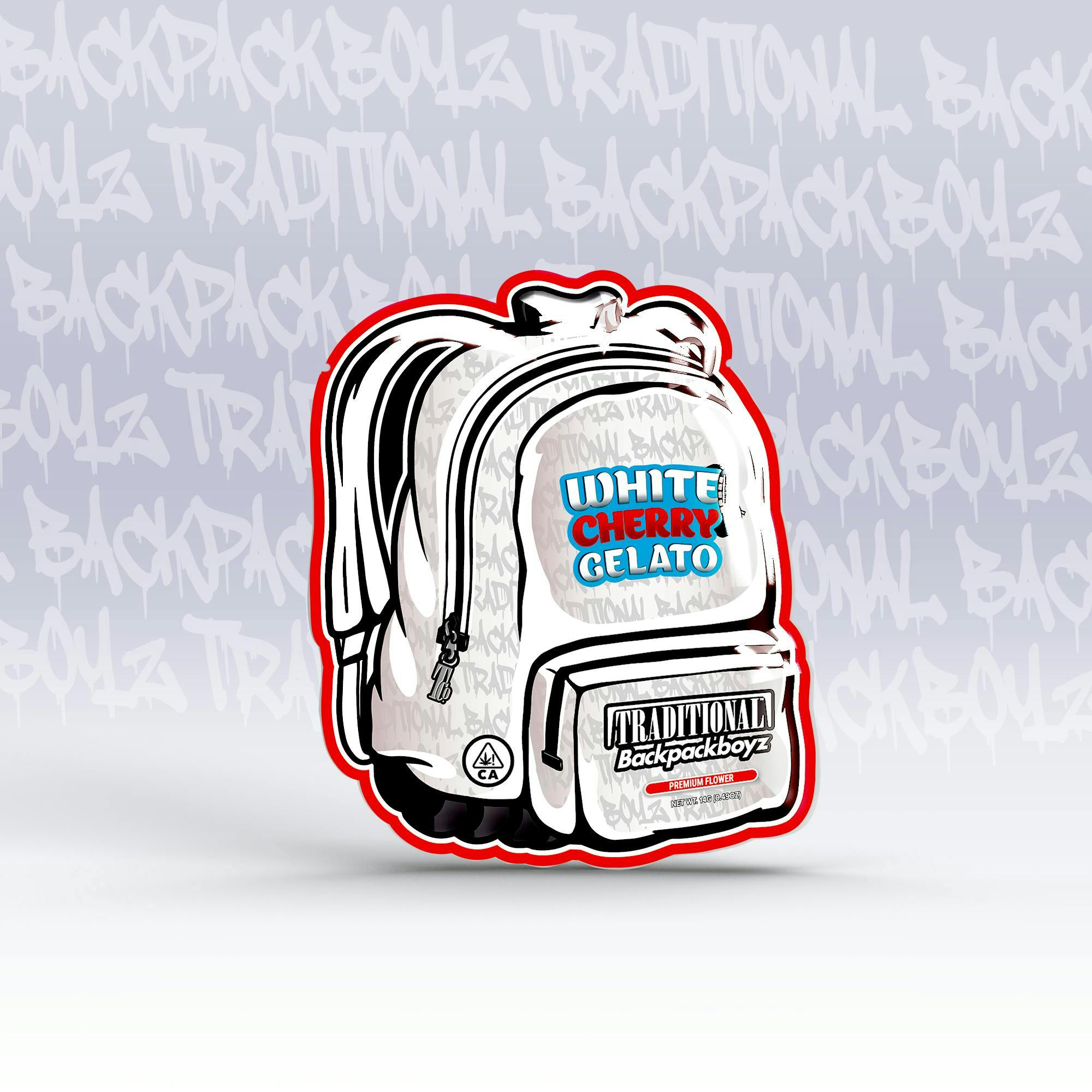 Traditional x Backpack Boyz - White Cherry Gelato 14g - Traditional