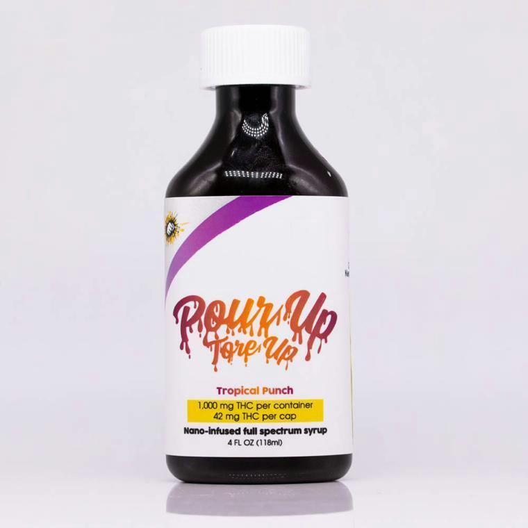 RSO Pour Up Tore Up 1000mg - Tropical Punch (MED)