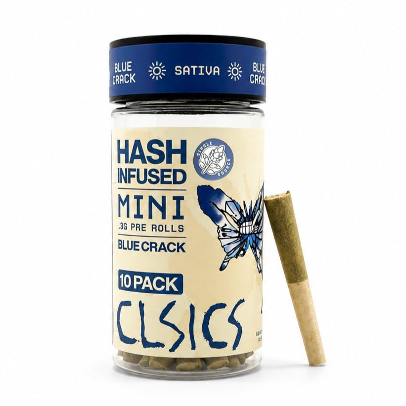 CLSICS Rosin & Rosin Infused Pre Rolls — Blue Crack