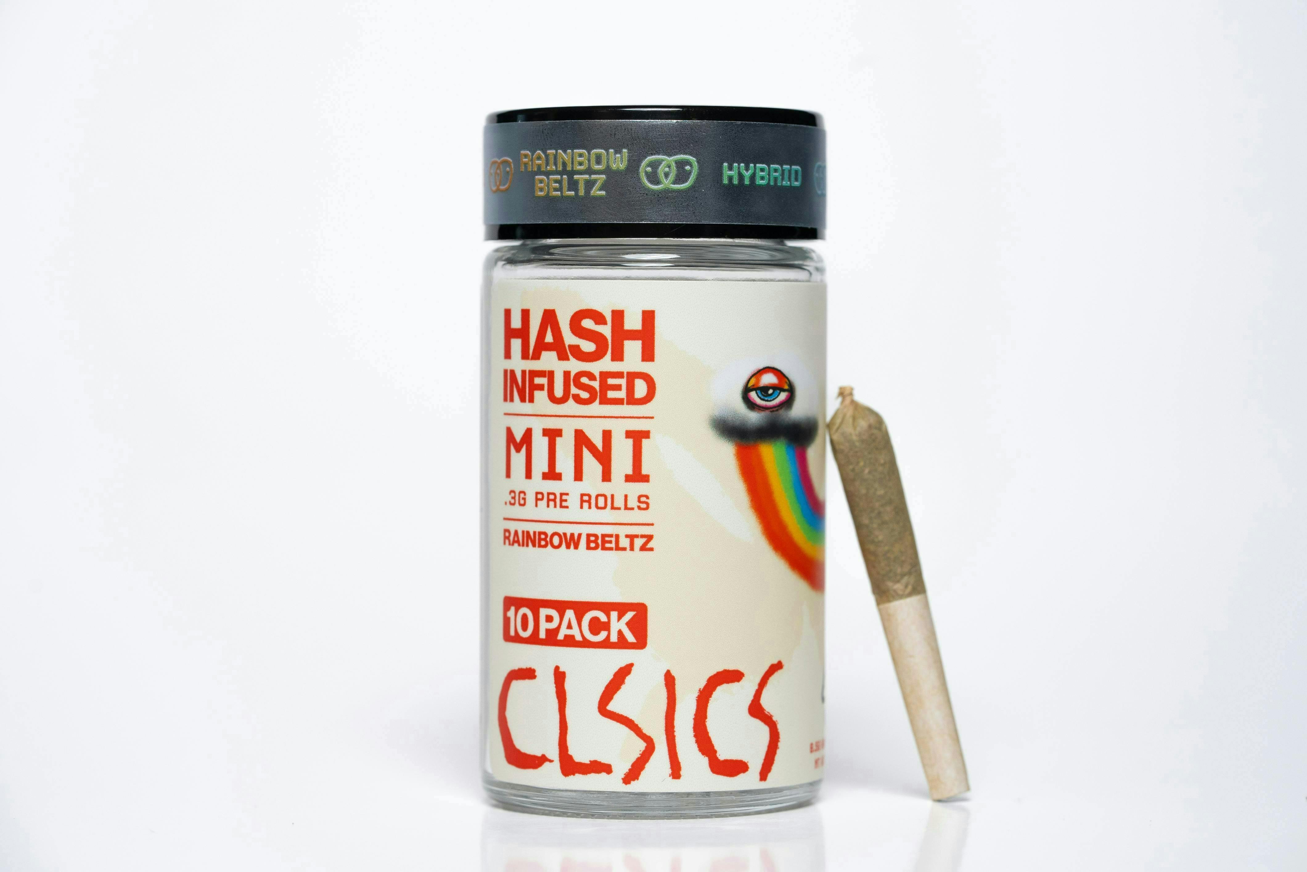 CLSICS Rosin & Rosin Infused Pre Rolls — Rainbow Belts