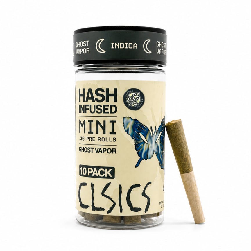 CLSICS Rosin & Rosin Infused Pre Rolls — Ghost Vapor Og