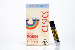 CLSICS - Cartridge - Rainbow Beltz - Live Rosin - 1G