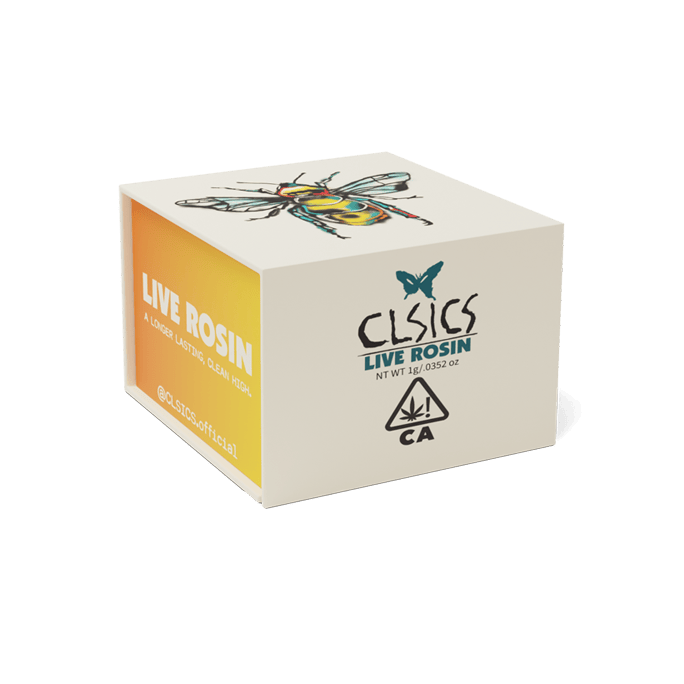 CLSICS Rosin & Rosin Infused Pre Rolls — Grapes N Cream