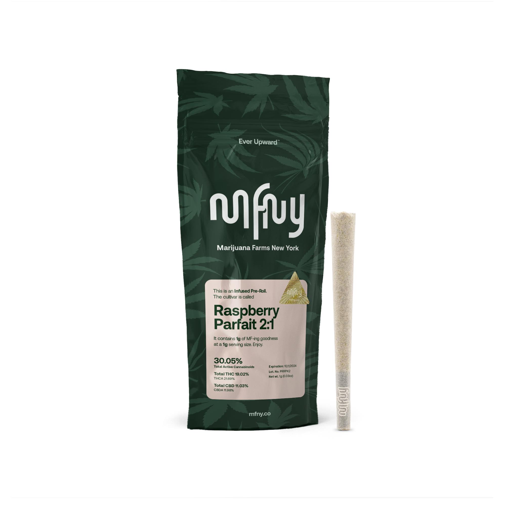 Raspberry Parfait Apple Fritter Water