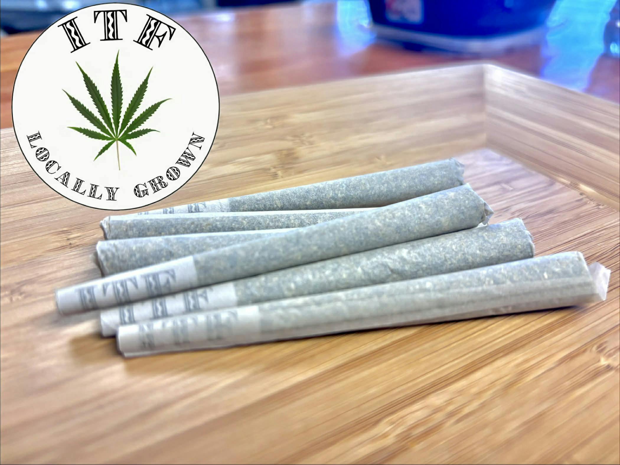1g Tropicana Cherry Pre Roll at Lake Smoke Farm