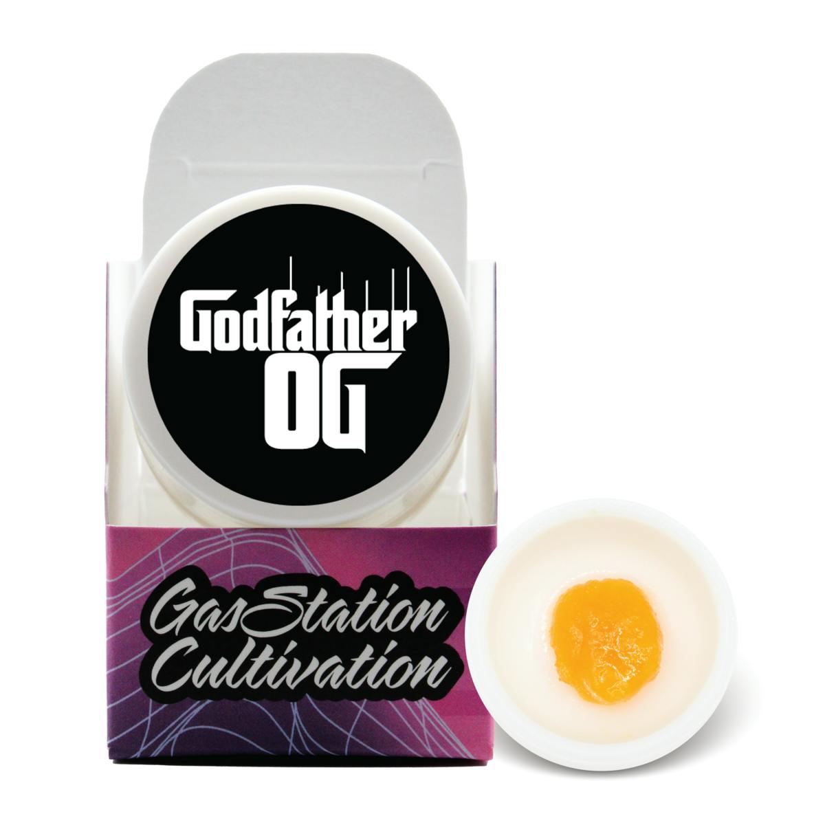 Godfather OG Live Resin Sugar & Sauce 1G Gas Station Cultivation