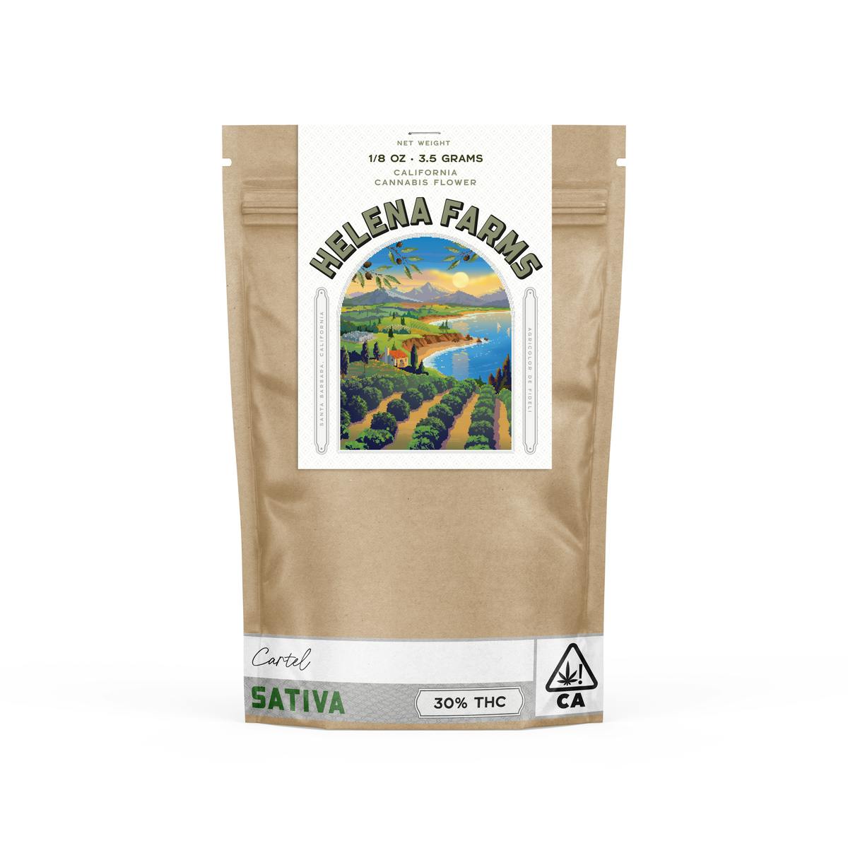 Helena Farms Flower Cartel 3.5g Helena Farms