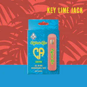 CALIFORNIA LOVE - Key Lime Jack - Disposable - 1g