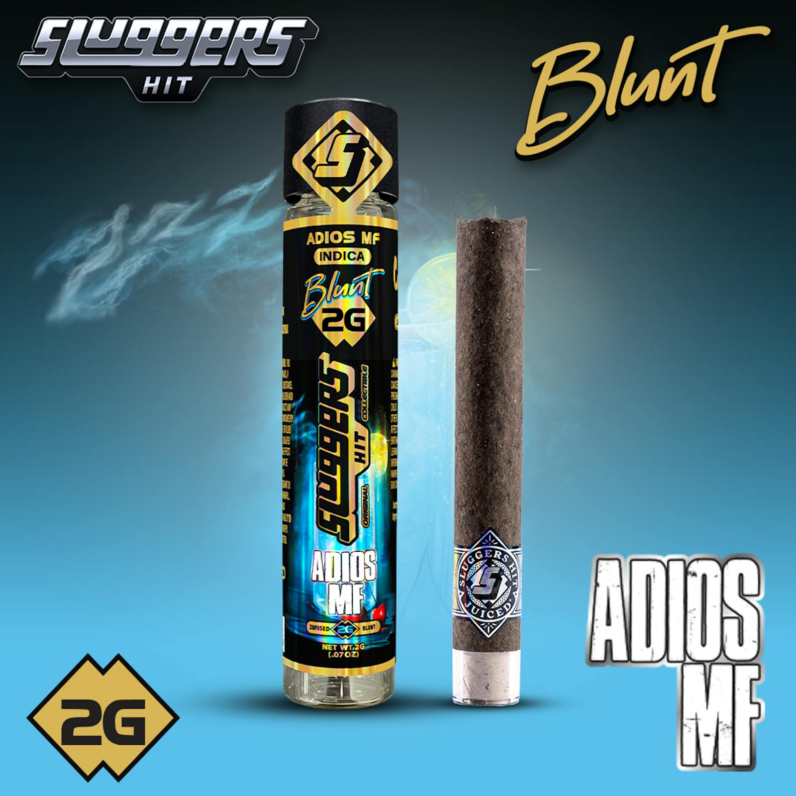 Sluggers X Cookies - Infused Blunt - 2g - Adios MF