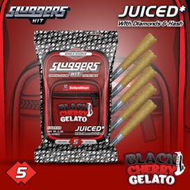 Sluggers x Backpack Boyz | Black Cherry Gelato | Infused 3.5g 5pk