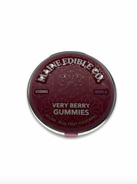 450mg Very Berry Indica Gummies - The Maine Edible Co.