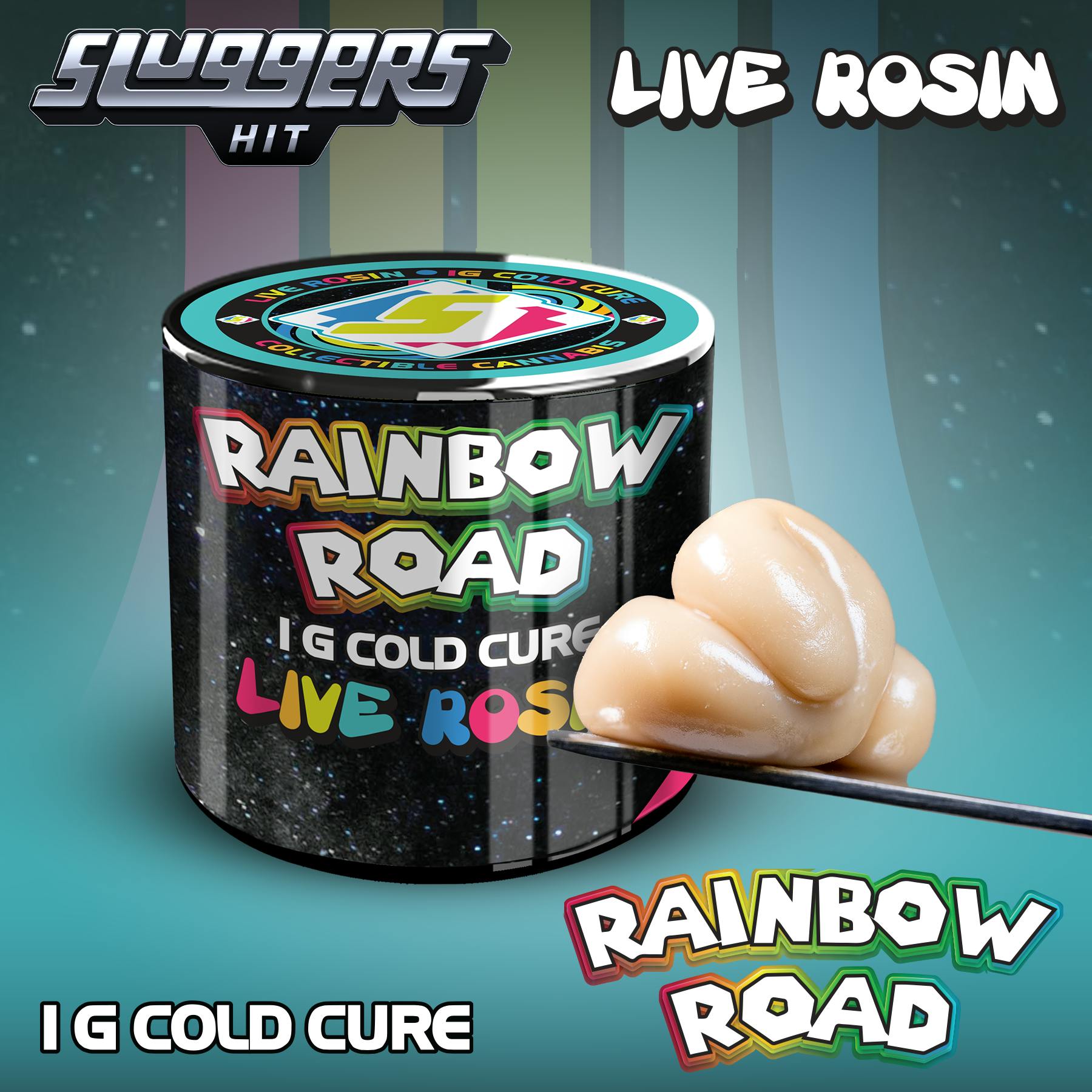 Sluggers Hit: Rainbow Road